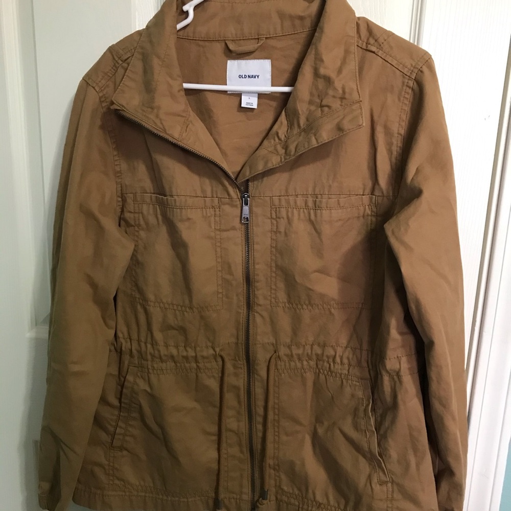 Old Navy Tan Utility Jacket